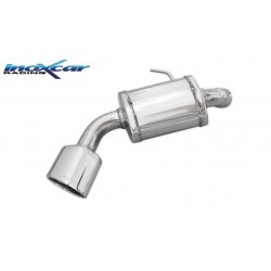 scarico sportivo bmw e87 serie 1 120d 163cv obliquo ovale 120x80mm