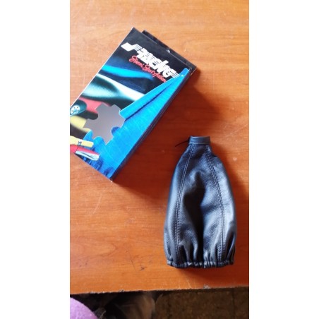 Cuffia Cambio Simoni Racing Pelle Nera