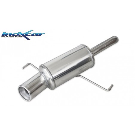 Marmitta Sportiva Asso Racing Alfa 147 1.9jtd 120cv 150cv inoxcar 100mm