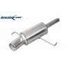 Marmitta Sportiva Asso Racing Alfa 147 1.9jtd 120cv 150cv inoxcar 100mm