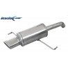 Marmitta Sportiva Asso Racing Alfa 147 1.9jtd 120cv 150cv inoxcar ovale