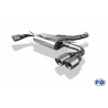 scarico sportivo bmw f25 x3 dal 2011 doppio dx sx 4 x 90mm fox