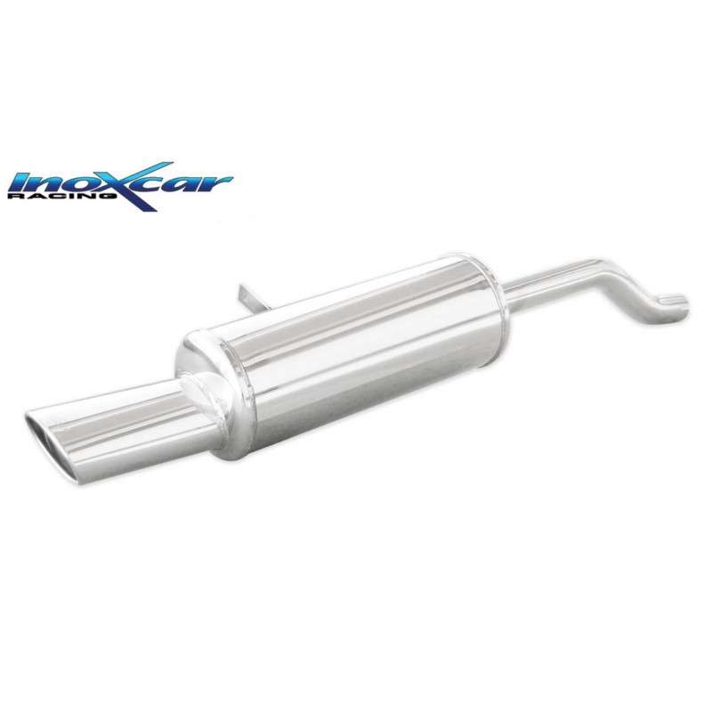 SCARICO SPORTIVO RENAULT clio 1500 dci 68cv 86cv 2005 2009 120mm X 80mm