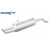 SCARICO SPORTIVO RENAULT clio 1500 dci 68cv 86cv 2005 2009 120mm X 80mm