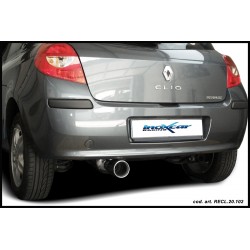 SCARICO SPORTIVO RENAULT clio 1500 dci 68cv 86cv 2005 2009 100mm