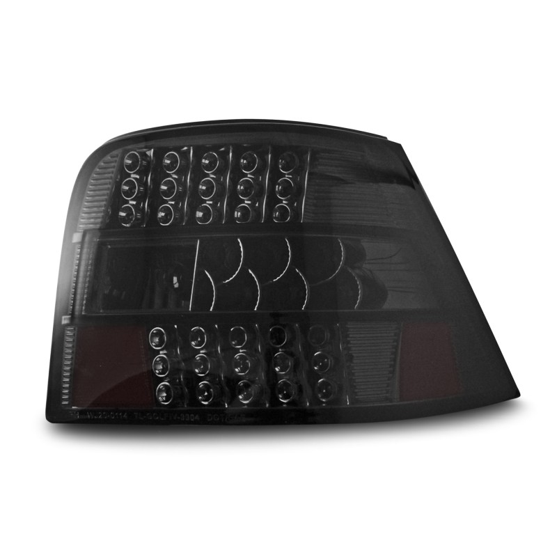 Fari posteriori led Golf 4 97 03  7 led black style