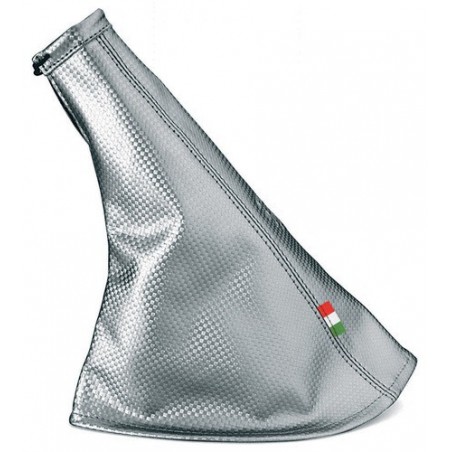 Cuffia Freno A Mano Simoni Racing Pelle Inox