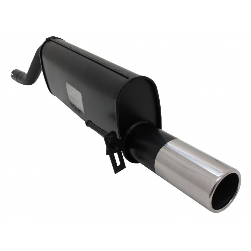scarico Marmitta Sportiva Scarico OPEL CORSA D 1 X 90mm 1.0 1.2 1.3mjtd