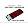 Filtro Aria Sportivo in cotone Fiat Grande punto EVO 1.3 mjtd mito