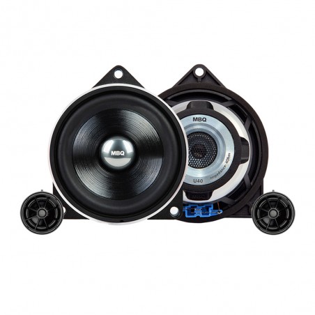 Sistema a 2 Vie MBQ specifico BMW midrange 10cm + tweeter