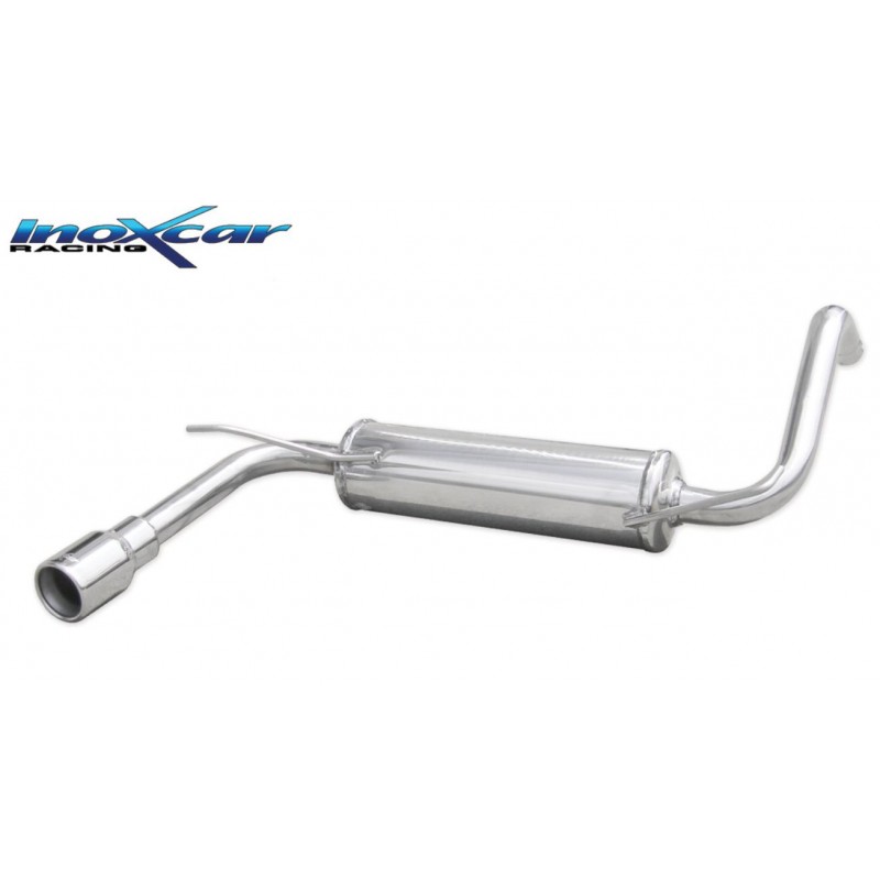 scarico sportivo citroen C1 1000cc 68cv dal 2005