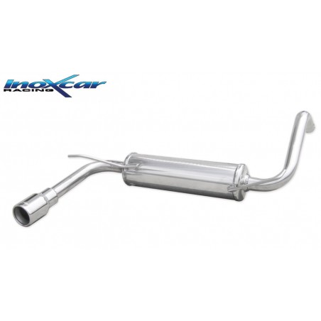 scarico sportivo citroen C1 1000cc 68cv dal 2005