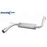 scarico sportivo citroen C1 1000cc 68cv dal 2005 ovale