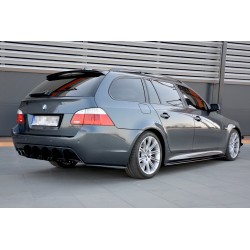 Scarico sportivo per bmw serie 5 E61 dal 2003 al 2010 2x76mm tondo