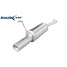 scarico sportivo lancia Y prima serie 1 x 80mm 1200cc 80cv 83cv