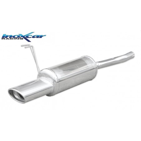 scarico sportivo lancia Y prima serie ovale 120 x 80 1200cc 80cv 83cv