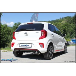 scarico sportivo KIA PICANTO GT LINE 1000cc TGDI (100CV) dal 2018