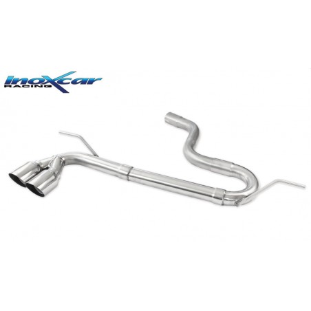marmitta sportiva golf VII 7 senza silenziatore solo tubo inox