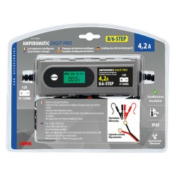 Amperomatic Digit Pro caricabatteria intelligente 12V 4,2A