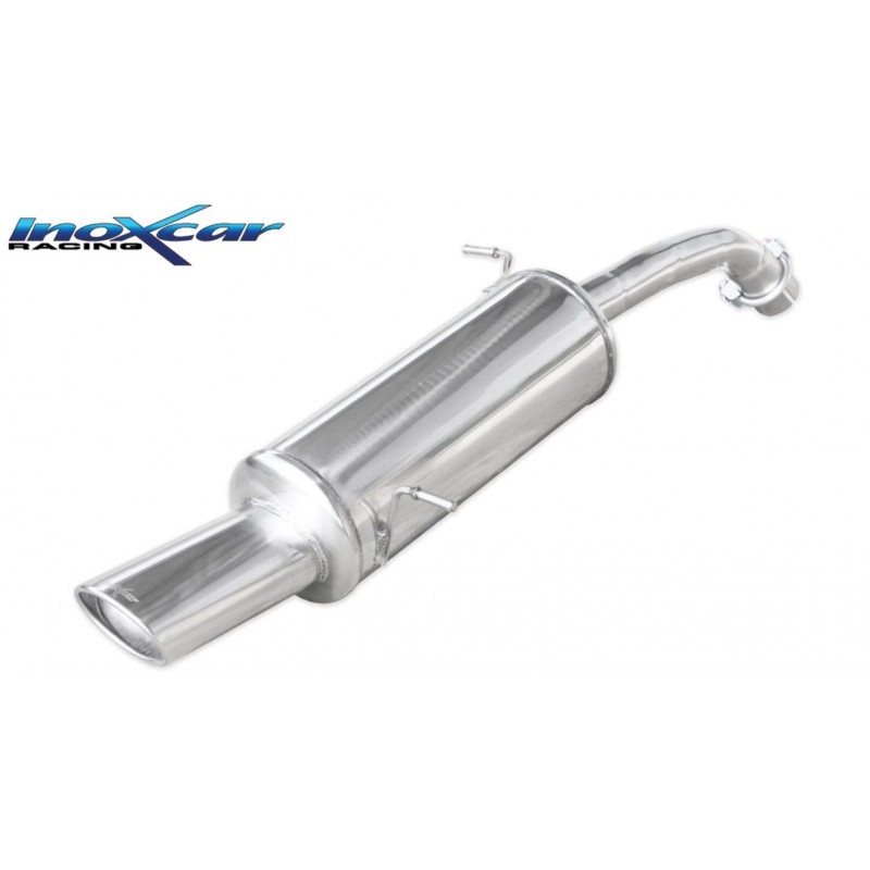 SCARICO SPORTIVO INOXCAR ACCIAIO INOX FORD FIESTA MK7 ST ovale