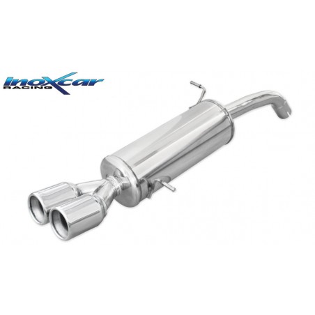 SCARICO SPORTIVO INOXCAR ACCIAIO INOX FORD FIESTA MK7 ST 182cv 2x80