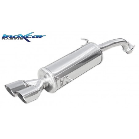 SCARICO SPORTIVO INOXCAR ACCIAIO INOX FORD FIESTA MK7 ST 182cv 2x80 R