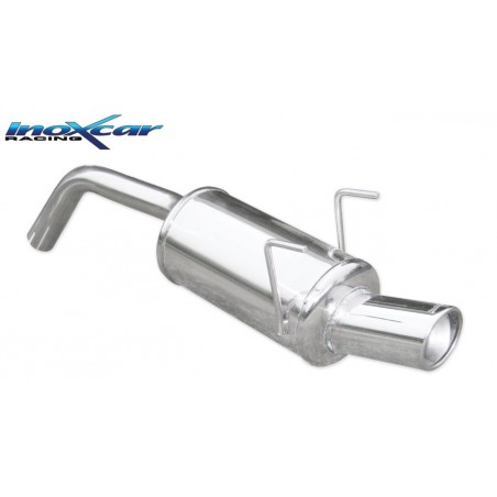 scarico sportivo marmitta fiat 500 1300 mjtd mjet 75cv dal 2007 90MM RACE
