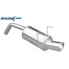 scarico sportivo marmitta fiat 500 1300 mjtd mjet 75cv dal 2007 90MM RACE