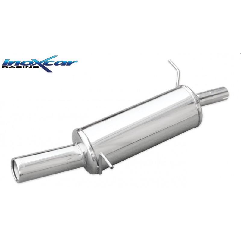 Marmitta Sportiva Inoxcar Ford Fiesta MK6 singolo 80 mm