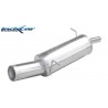 Marmitta Sportiva Inoxcar 1200 1400 Ford Fiesta MK6 singolo 102 mm