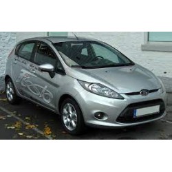 Marmitta Sportiva Inoxcar 1200 1400 Ford Fiesta MK6 singolo OVALE 120 mm