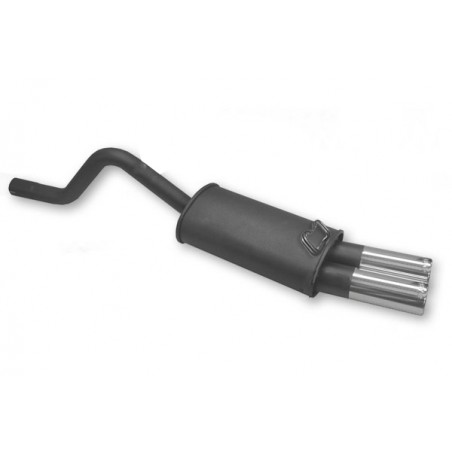 Scarico sportivo RENAULT CLIO III 1.2 1.4 1.6 1.5 DCi DAL 2005