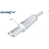 scarico sportivo OPEL ASTRA H GTC 1.7 cdti 101 cv dal 2005 OVALE 120MM