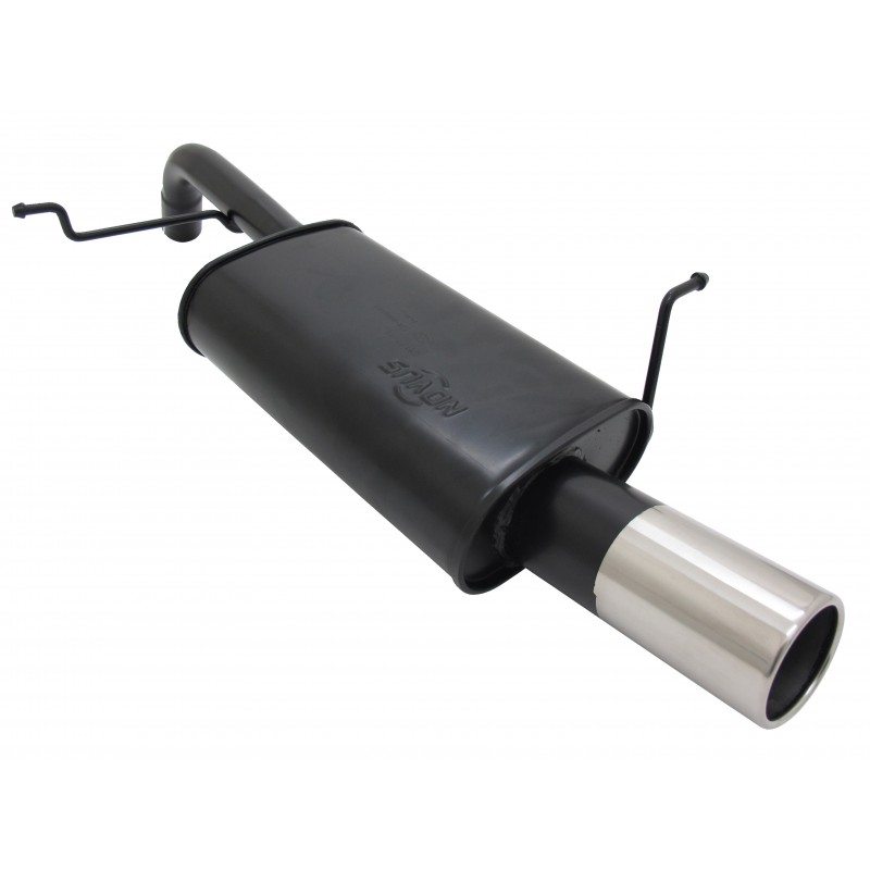 Scarico sportivo per Ford Fiesta MK7 JA8 1.2 / 1.4 / TDCI 1x90mm