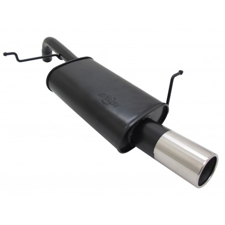 Scarico sportivo per Ford Fiesta MK7 JA8 1.2 / 1.4 / TDCI 1x90mm