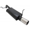 Scarico sportivo per Ford Fiesta MK7 JA8 1.2 / 1.4 / TDCI 1x90mm