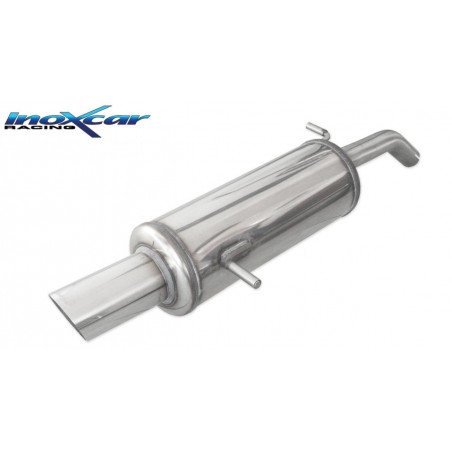 Scarico sportivo per Citroen C2 / C3 1x90mm rally taglio obliquo
