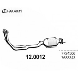 catalizzatore fiat uno 45 motore fire 7683343 12.0012