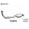catalizzatore fiat uno 45 motore fire 7683343 12.0012