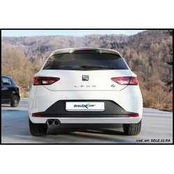 scarico sportivo seat leon 5f tdi fr 2.0 150cv non silenziato