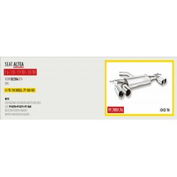 Scarico Sportivo doppio SEAT Altea 1.4i 1.8 2.0 fsi tfsi diesel e benzina