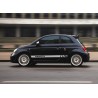 silenziatore sportivo marmitta racing fiat 595 695 abarth mod Bombardone non silenziato