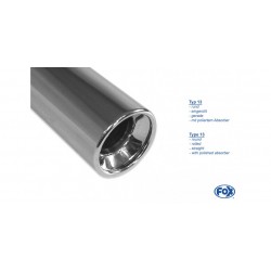 SCARICO SPORTIVO RENAULT clio I 1.2 1.4 16v 1.9D 1 X 80mm TYPE 13