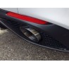 codini terminali di scarico sportivi alfa romeo giulia 2.0 turbo dal 2016 200cv doppio