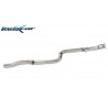 Scarico sportivo centrale in acciaio inox alfa stelvio 2000 turbo q4 200cv 114mm doppio