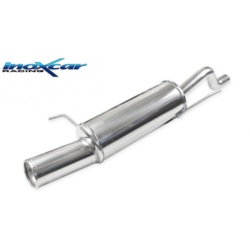 scarico sportivo marmitta fiat GRANDE PUNTO 1.4 TJET ABARTH 1x 80MM TONDO