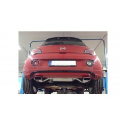 SCARICO SPORTIVO OPEL ADAM 1200cc 64KW 74KW ACCIAIO