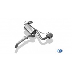 SCARICO SPORTIVO OPEL ADAM 1200cc 64KW 74KW ACCIAIO