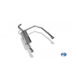 DUPLEX MARMITTA ACCIAIO VOLKSWAGEN GOLF IV 90MM PER 2