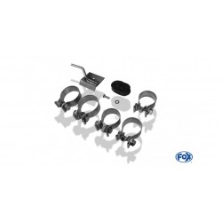 DUPLEX MARMITTA ACCIAIO VOLKSWAGEN GOLF IV 90MM PER 2